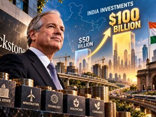 Blackstone Plans to Double India Investments to $100 Billion Over Five Years
