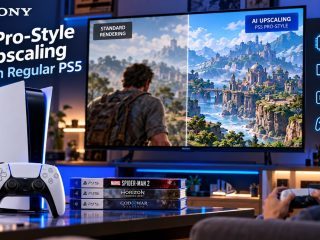 Sony brings PS5 Pro-style AI upscaling to regular PS5