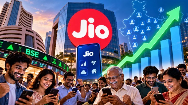 Jio Platforms Becomes India’s Most Widely Held Listed Company After Record-Breaking IPO