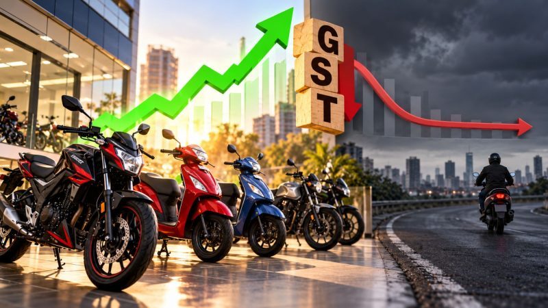 Two-Wheeler Growth May Slow to 2.1% in FY28 as GST Boost Fades