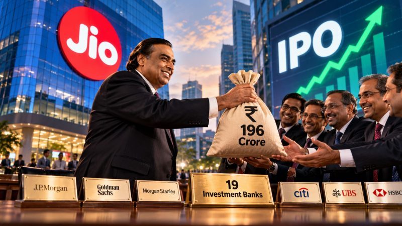 Record-Breaking Jio Platforms IPO Is Not Lucrative Enough for Bankers