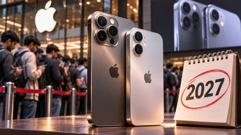 Apple iPhone Duo Orders Slip Into 2027 Amid Preorder Frenzy