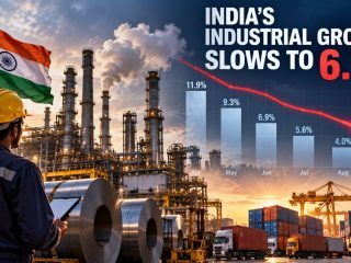 India’s Industrial Growth Slows to 6.7% in September as Mining Contracts