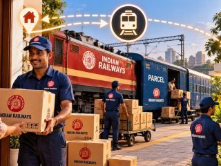 Indian Railways to Launch Door-to-Door Parcel Services in 8 Cities Through ‘Ghar Se Ghar Tak’