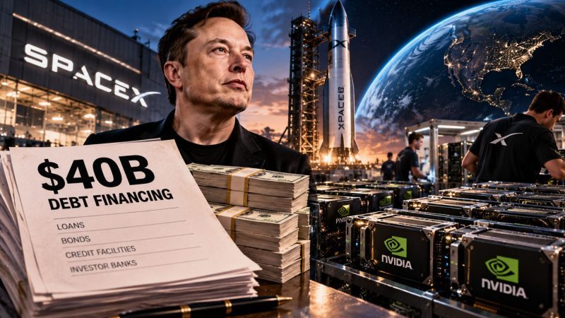 SpaceX Raises $40 Billion in Debt to Buy Nvidia AI Chips