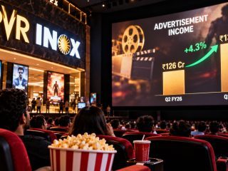 PVR INOX Advertising Income Rises 4.3% to ₹131 Crore in Q2 FY27