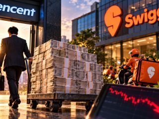 Tencent Exits Swiggy in ₹982 Crore Block Deal