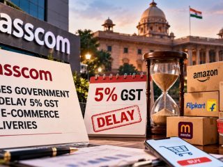 Nasscom Urges Government to Delay 5% GST on E-Commerce Deliveries Until January 2027