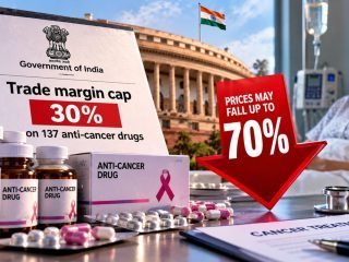 Govt Caps Trade Margins on 137 Cancer Drugs; Prices May Fall Up to 70%
