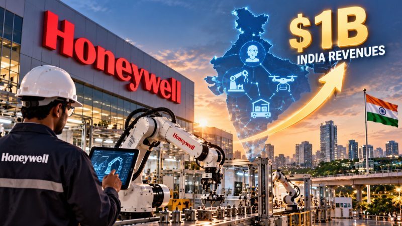 Honeywell Bets on Physical AI to Build $1 Billion India Business in Next 2–3 Years