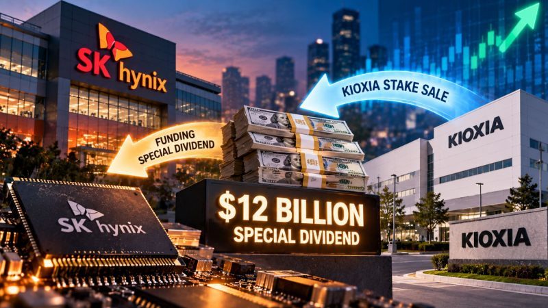 SK Hynix May Fund $12 Billion Special Dividend Through Kioxia Investment Gains
