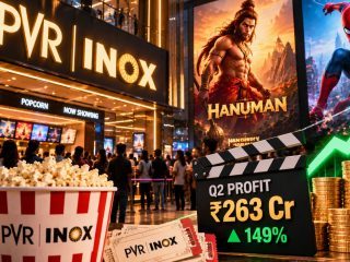 PVR INOX Q2 Profit Surges 149% to ₹263 Crore as Hanuman Ansh and Spider-Man Drive Box Office Growth