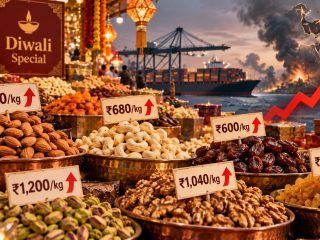 Dry Fruit Prices Rise Ahead of Diwali as West Asia Conflict Pushes Up Import Costs