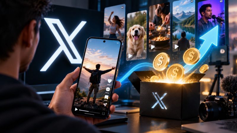 X Launches Invite-Only Video Kickstart Bonus, Offering Selected Creators Up to $5,000
