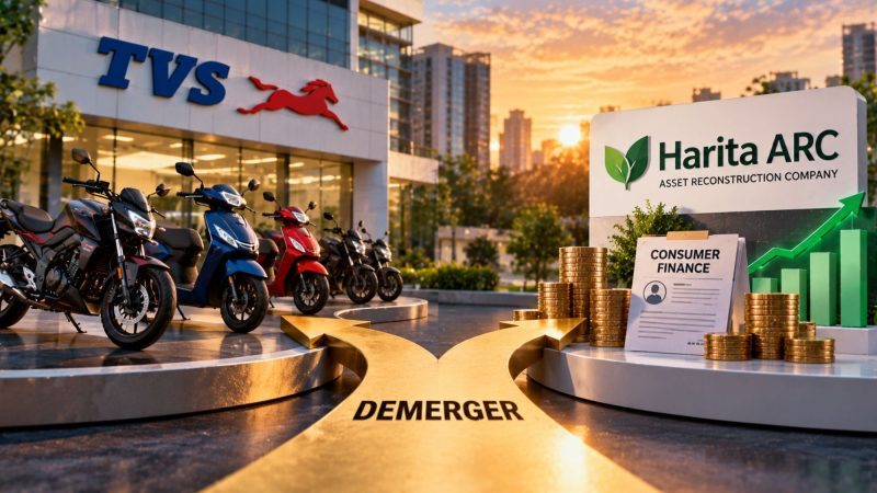 TVS Motor to Spin Off Consumer Finance Business Into Harita ARC Through Demerger