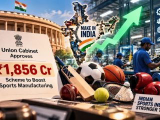 Union Cabinet Approves ₹1,856 Crore Scheme to Boost India’s Sports Manufacturing Industry