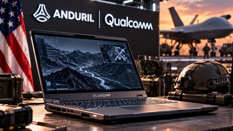 Anduril and Qualcomm Launch BlueChip, a New Kind of US-Made Laptop