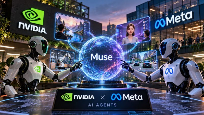 NVIDIA and Meta Expand Muse Collaboration to Power Next-Generation AI Agents