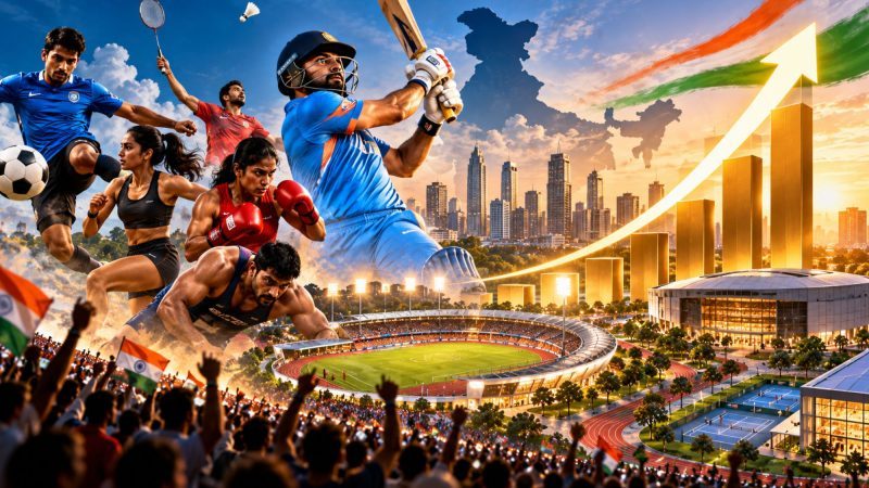 India’s Sports Economy Hits ₹1.99 Lakh Crore in FY26