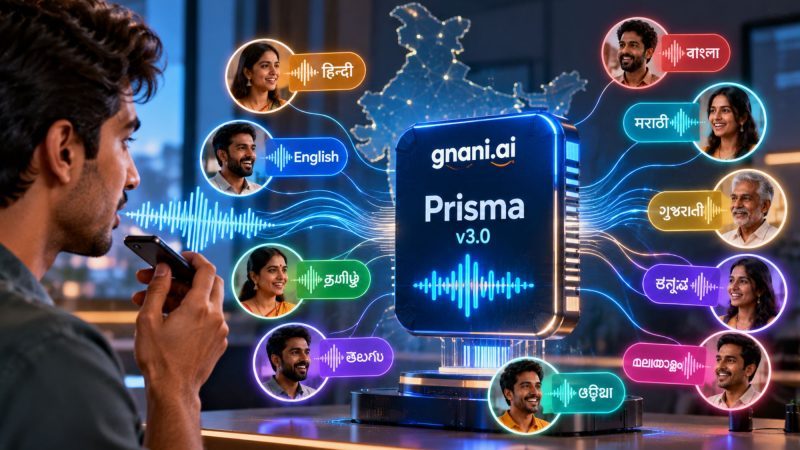 Gnani AI Launch ‘Prisma v3.0’ Speech Recognition Model Supporting 10 Languages