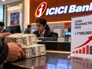 ICICI Bank Hikes Cash Transaction Charges for Amounts Above ₹1 Lakh