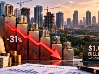 India Real Estate Private Equity Investment Falls 31% to $1.66 Billion in January–September 2026
