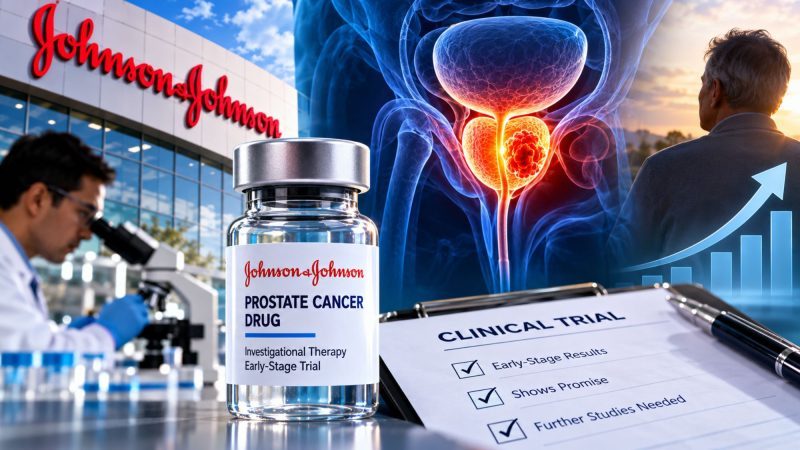 J&J’s Experimental Prostate Cancer Drug Shows Promise in Early-Stage Trial