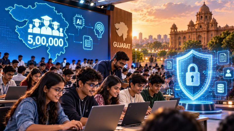 Gujarat Plans AI Training for 5 Lakh Students Before Key Data Protection Rules Take Effect