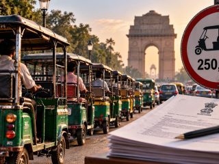 Delhi Government Proposes Cap of 250,000 E-Rickshaws Under Draft Scheme