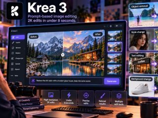 Krea 3 Launches With 2K AI Image Editing in Under 8 Seconds