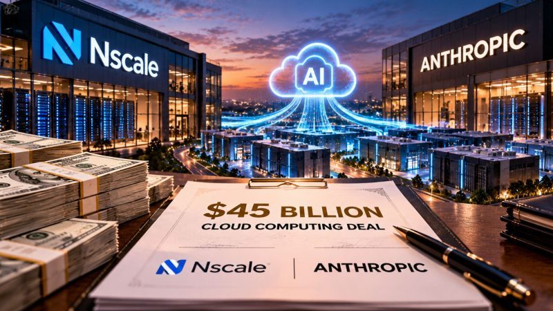 Nscale and Anthropic Discuss Second $45 Billion AI Computing Deal