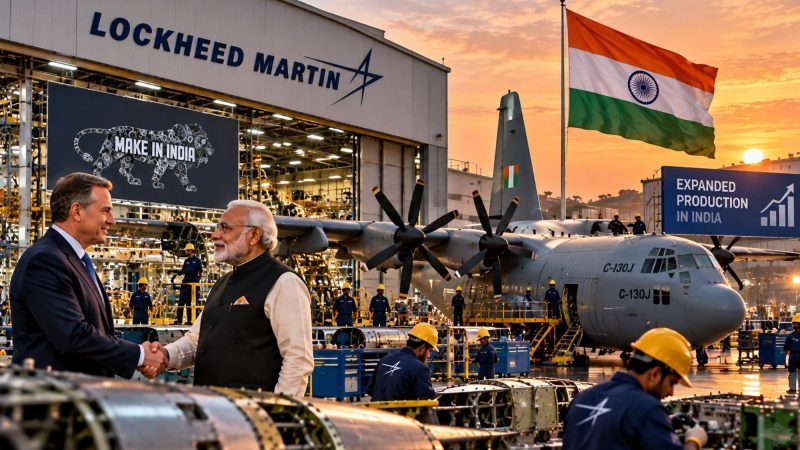 Lockheed Martin to Expand India Production if It Wins $10.5B Aircraft Bid