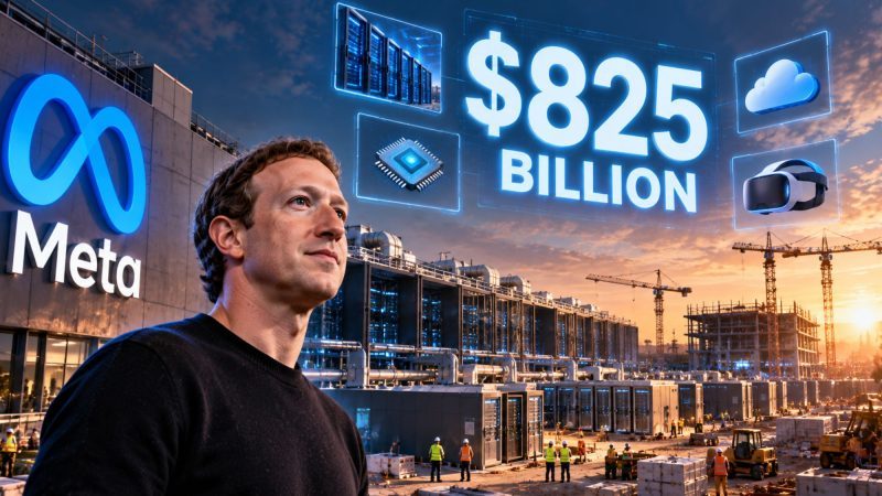 Meta Reports $825 Billion in Future Spending Commitments as AI Infrastructure Costs Surge