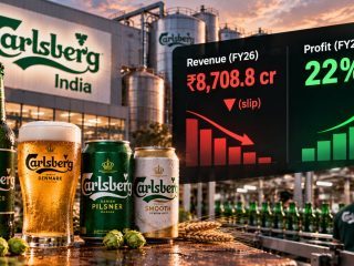 Carlsberg India Revenue Slips to ₹8,708.8 Crore in FY26, While Profit Rises 22%