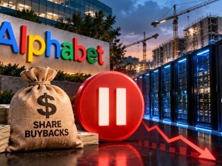 Alphabet Pauses Share Buybacks as AI Data Center Spending Takes Priority