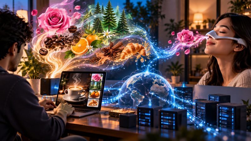 Scientists Develop Scentronic Technology to Send Smells Over the Internet