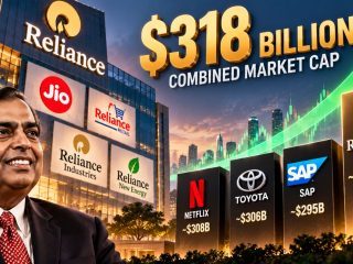 Reliance Group’s Market Value Hits $318 Billion After Jio Debut, Surpassing Netflix, Toyota and SAP