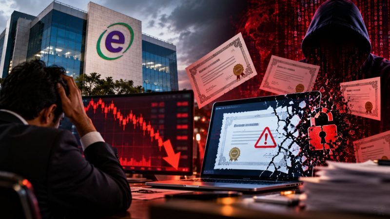 eMudhra Shares Crash 20% After Researchers Flag Compromised Security Certificates