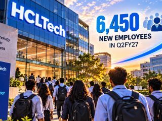 HCLTech Adds 6,450 Employees in Q2 FY27, Steps Up Fresher Hiring