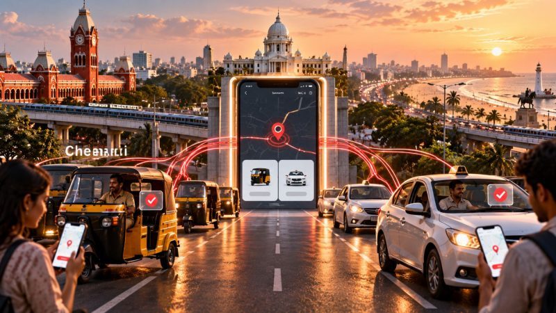 Chennai to Get Government-Backed Ride-Hailing App by March 2027