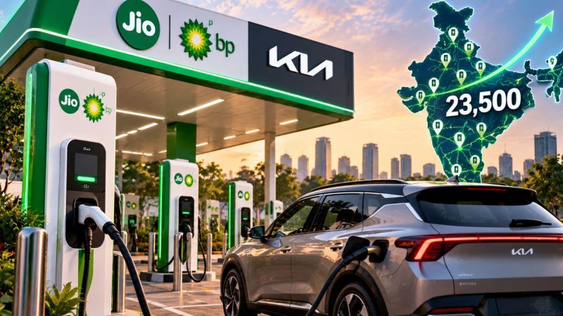Jio-bp, Kia India Partner to Expand EV Charging Access to 23,500+ Points