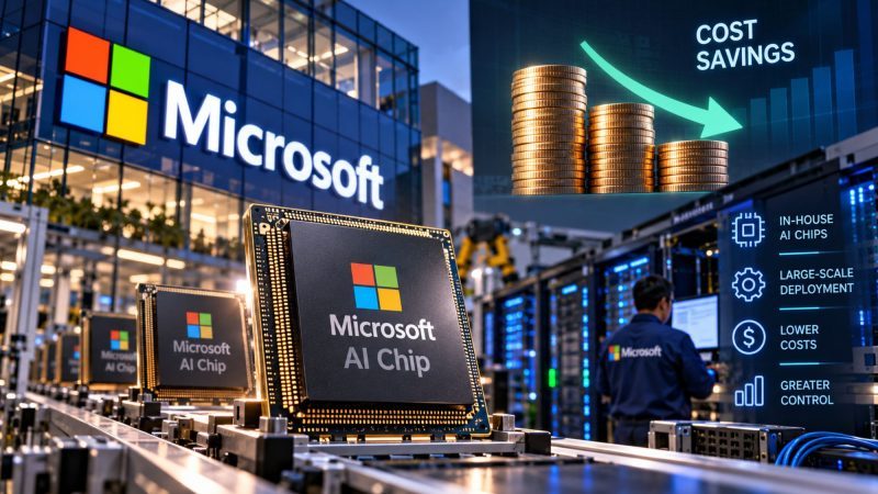 Microsoft Plans Massive Maia 300 AI Chip Rollout to Cut AI Costs
