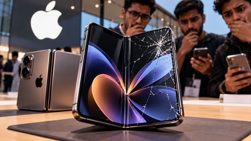 Apple’s Foldable iPhone Duo Draws Early Complaints of Screen Cracking