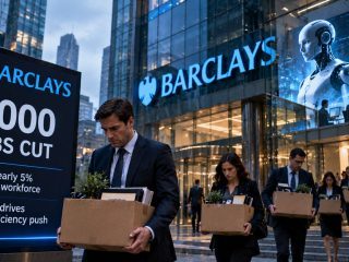 Barclays to Cut 5,000 Jobs, Nearly 5% of Workforce
