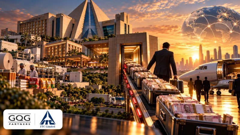 GQG Partners Cuts 2.9% ITC Stake in ₹9,437 Crore Block Deal