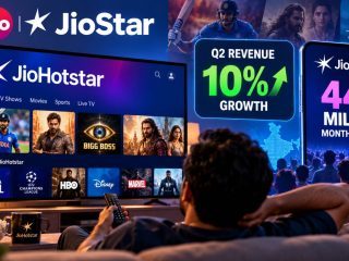 JioStar Reports 10% Revenue Growth in Q2 as JioHotstar Reaches 440 Million Monthly Users