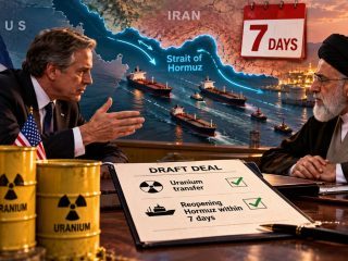US-Iran Draft Deal Proposes Uranium Transfer and Reopening Strait of Hormuz Within 7 Days