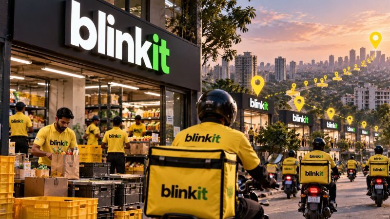 Blinkit Targets 3,500 Stores by FY27 as CEO Bets on Smaller Cities