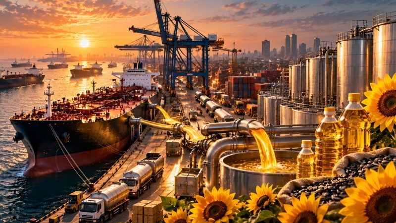 India’s Sunflower Oil Imports Seen Rising 30% to 3.5 Million Tonnes in 2026/27