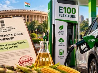 India Amends Motor Vehicle Rules to Allow E100 Flex-Fuel Vehicles